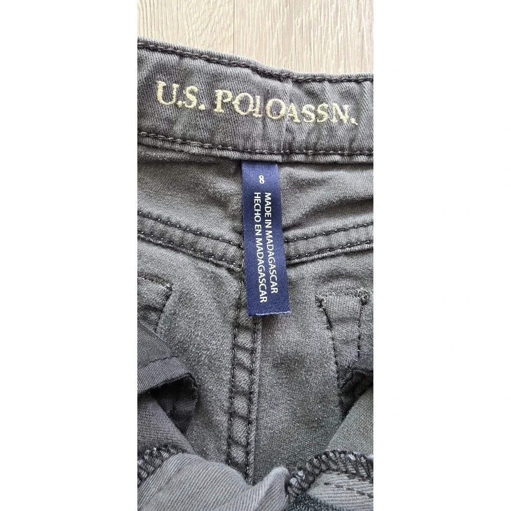 Boys Clothing Lot Size 8 Guess Kids T-Shirt US Polo Assn Pants Shein NY Set‎ 4pc